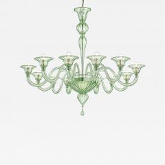 Contemporary Modern Elegant Rigadin Murano Glass Chandelier - 4579196