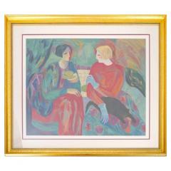 Contemporary Modern Hand Signed Serigraph - 2823759