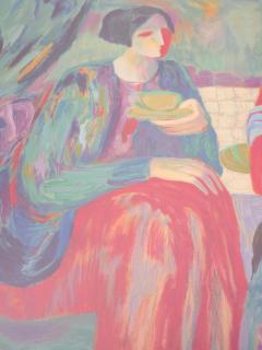Contemporary Modern Hand Signed Serigraph - 2823768