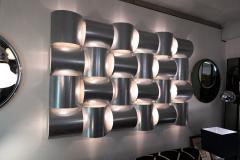 Contemporary Modular Aluminium Wall Light Panel - 2379544