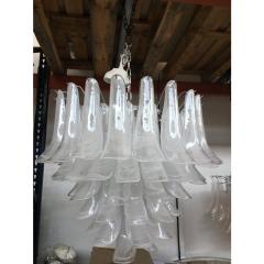 Contemporary Murano Glass Chandelier Italian Sella Alabastro - 4460628