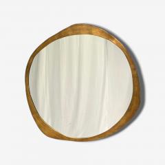 Contemporary Organic Modern Freeform Wall Mirror Brass 21st C  - 4116740
