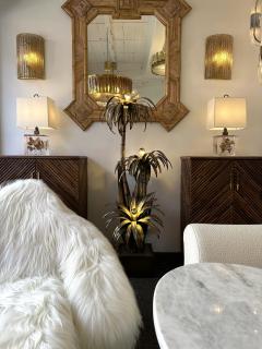 Contemporary Pair of Cola Granita Murano Glass and Brass Sconces Italy - 4328084