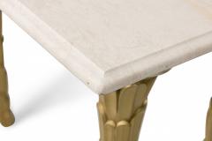 Contemporary Palm Style Gilt Console Table 1 - 3169085
