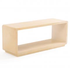 Contemporary Parchment Coffee Table or Bench - 4742428