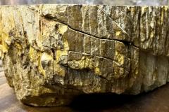 Contemporary Petrified Wood Sink in Beige Brown Yellow and Pink Tones 2024 - 3681033