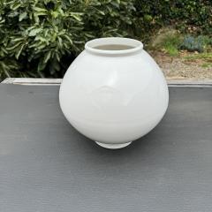 Contemporary Porcelain Moon Jar - 3467658