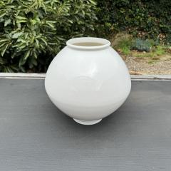 Contemporary Porcelain Moon Jar - 3467661