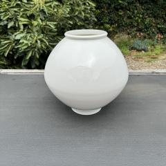 Contemporary Porcelain Moon Jar - 3467662