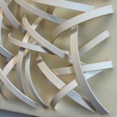Contemporary Porcelain Wall Art by World Renowned Ceramic Artist Paula Murray - 3414483