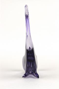 Contemporary Purple Murano Glass Fish Italy circa 1970 - 3488905