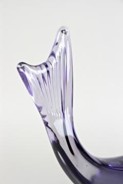 Contemporary Purple Murano Glass Fish Italy circa 1970 - 3488907