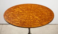 Contemporary Resin and Bronze Table - 1281022
