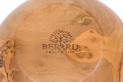 Contemporary Rustic Style Olive Wood Nesting Bowl Set - 4675898