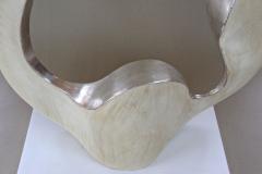 Contemporary Sculpture Infinty Silvered Basswood by M Treml Austria 2021 - 3443525