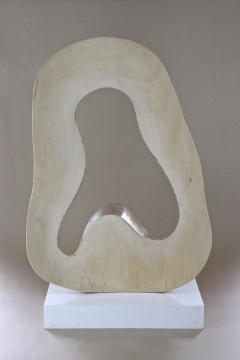 Contemporary Sculpture Infinty Silvered Basswood by M Treml Austria 2021 - 3443530