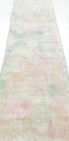 Contemporary Silk Fragment Runner - 3587260