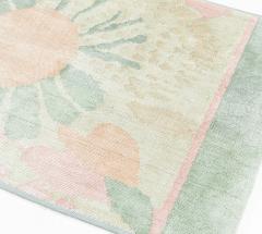 Contemporary Silk Fragment Runner - 3587262
