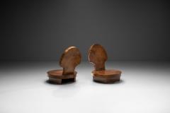 Contemporary Solid Wood Low Chairs Asia 21st century - 2968970