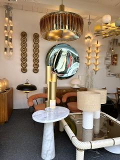 Contemporary Stalactite Chandelier Brass and Murano Glass Italy - 3716689