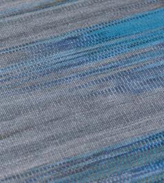 Contemporary Vegetable Dyed Wool Abstract Flatweave - 2406327