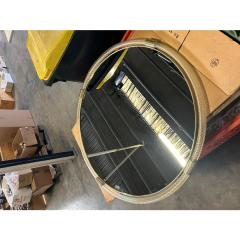 Contemporary Venetian Wall Mirror With Gold Torchon Torciglione Murano Glass - 4385675