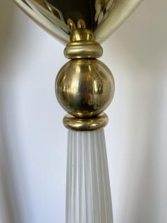 Contemporary Venitian Brass Murano Glass Floor Lamp Italy - 2487055