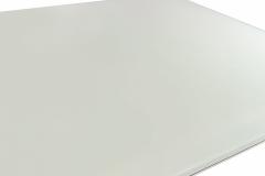 Contemporary White Metal Square Work Tables - 1379120