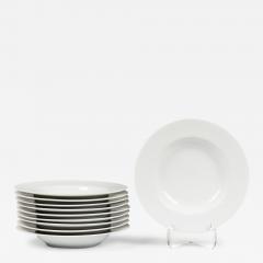 Contemporary White Soup Plates - 4247514