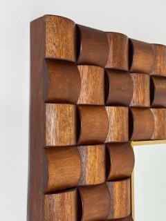 Contemporary Wooden Mirror Italy - 4627335