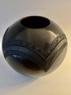 Contemporary Zulu Pottery Jar by Jabu Nala - 3409959