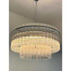 Contempory Striped Cylinders Chandelier - 4303139