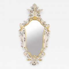 Continental 19th Cent Keystone Shaped Wall Mirror - 725007