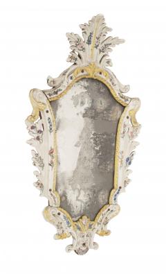 Continental 19th Cent Keystone Shaped Wall Mirror - 723904