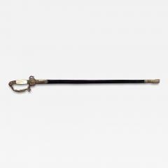 Continental Austrian Bronze Lion Head Sword with Scabbard - 4263184