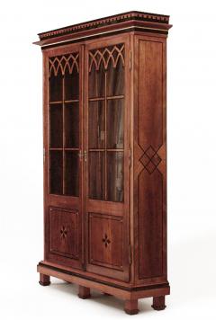 Continental Austrian Neo Classical Oak Bookcase - 2800026