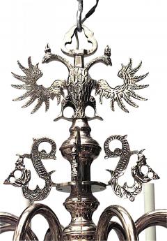 Continental Dutch Style Brass Eagle Chandelier - 4169065