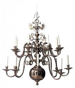 Continental Dutch Style Brass Eagle Chandelier - 4169066