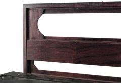 Continental Empire Black Lacquer Chinoiserie Console Table - 1428620