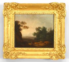 Continental Flemish Landscape with Two Figures - 4516710