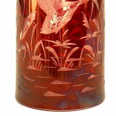 Continental German Etched Glass Decanter - 4675415