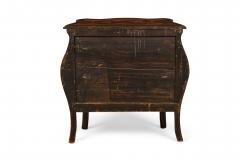 Continental German Louis XV style 18th Century Inlaid Bombe Shaped Commode - 4634296