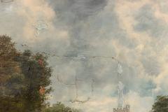 Continental German Oil Landscape in a Gilt Wood Frame - 4516616