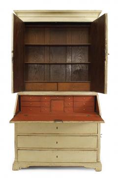 Continental Gustavian Painted Secretary - 2799045