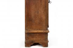 Continental Heavily Worn Carved One Door Cupboard Cabinet of Small Size - 4501308