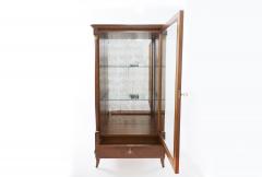 Continental Mahogany Glass Display Cabinet - 2254209