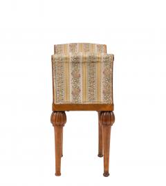 Continental Neoclassic Birch and Fruitwood Bench - 1420098