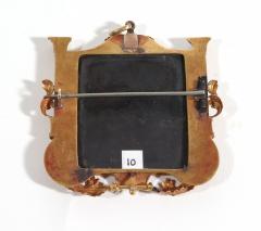 Continental Portrait Miniature of a Young Girl with Tableau Locket Frame - 2573251