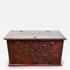 Continental Strong Box with Iron Decoration - 3160922