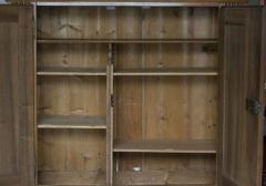 Continental Walnut Cabinet Armoire - 2896131
